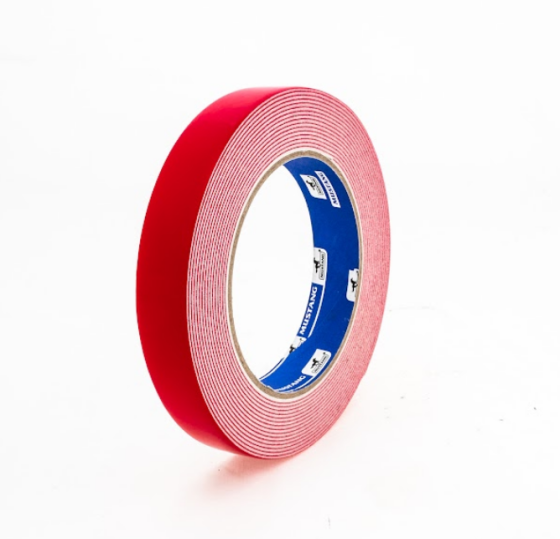 Стрічка двостороння монтажна спінена 19мм*2м Мустанг Житомир