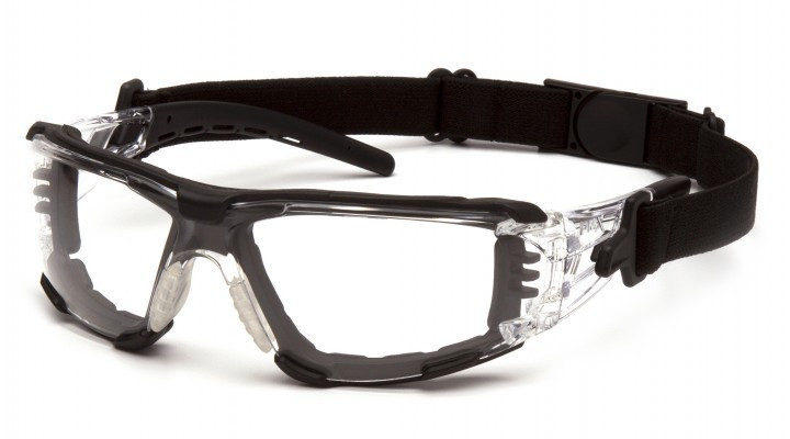 Окуляри захисні з ущільнювачем Pyramex Fyxate (clear) Super Anti-Fog H2MAX, прозорі Запоріжжя - фото 1