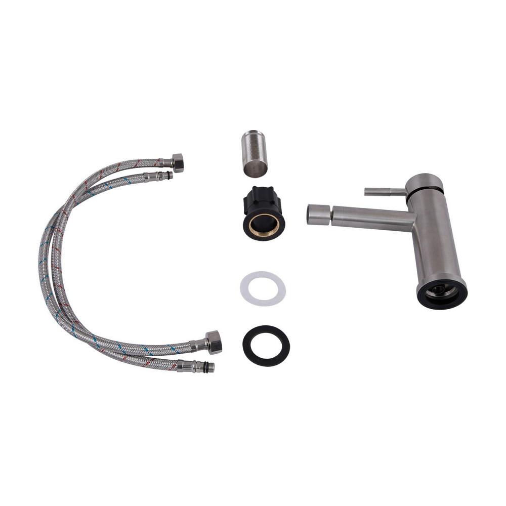 Змішувач для біде Lidz Aria 001AF (k35) LDARI001AFNKS46096 Nickel Київ - фото 4