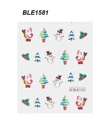 Новогодние наклейки на ногти Киев