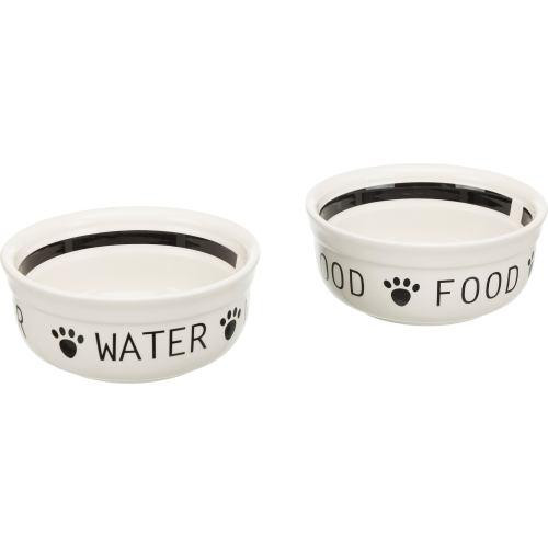 Миски Trixie Eat on Feet для собак, на металлической подставке, керамические, 15 см, 2х600 мл Киев - изображение 4