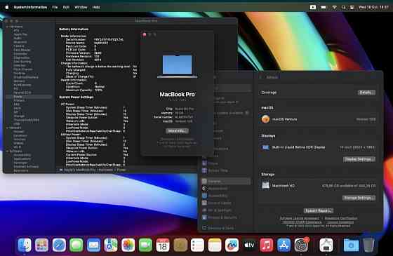 Стан нового, 1749S MacBook Pro 14 2023 M2 Pro 16 Ram 512 SSD. Київ