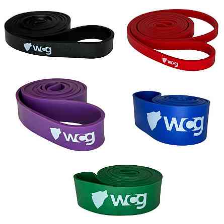 Комплект резинок еспандерів для тренувань та фітнесу WCG Level W-4030 Київ