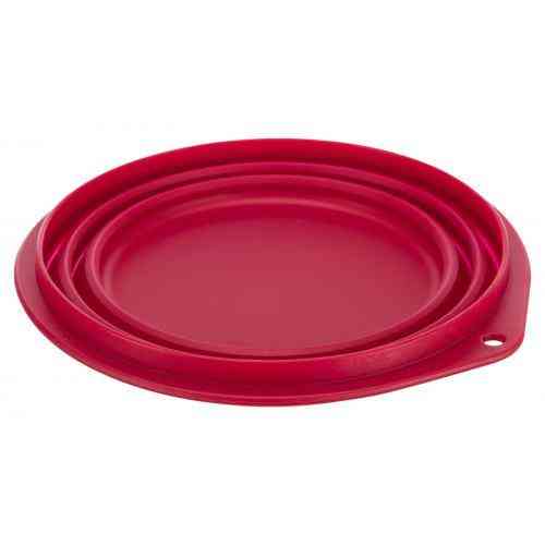 Миска Trixie для собак, дорожня, 2 л, d:22 см (гума) Вінниця