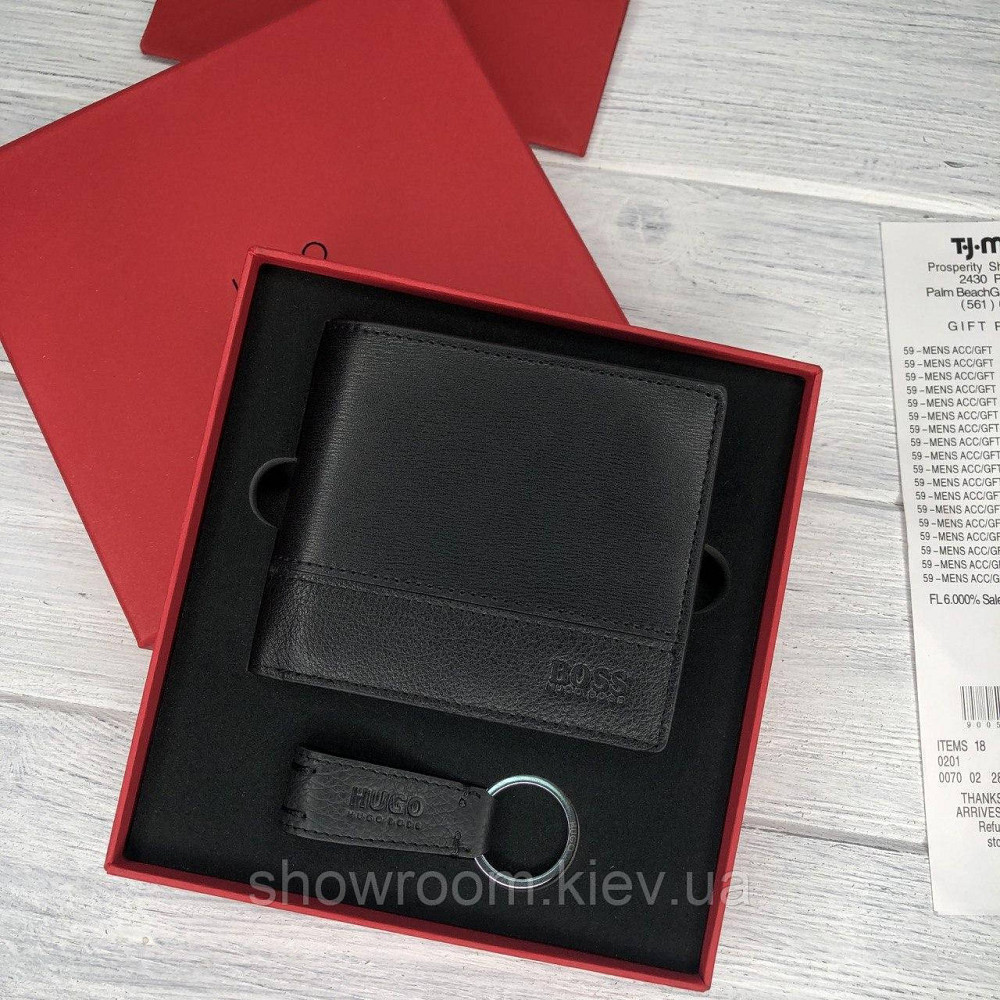 Мужское кожаное портмоне (7701), подарочная упаковка Киев - изображение 2