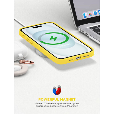 Чохол до мобільного телефона Armorstandart ICON2 MagSafe Apple iPhone 15 Sunshine (ARM77011) Вінниця - фото 9