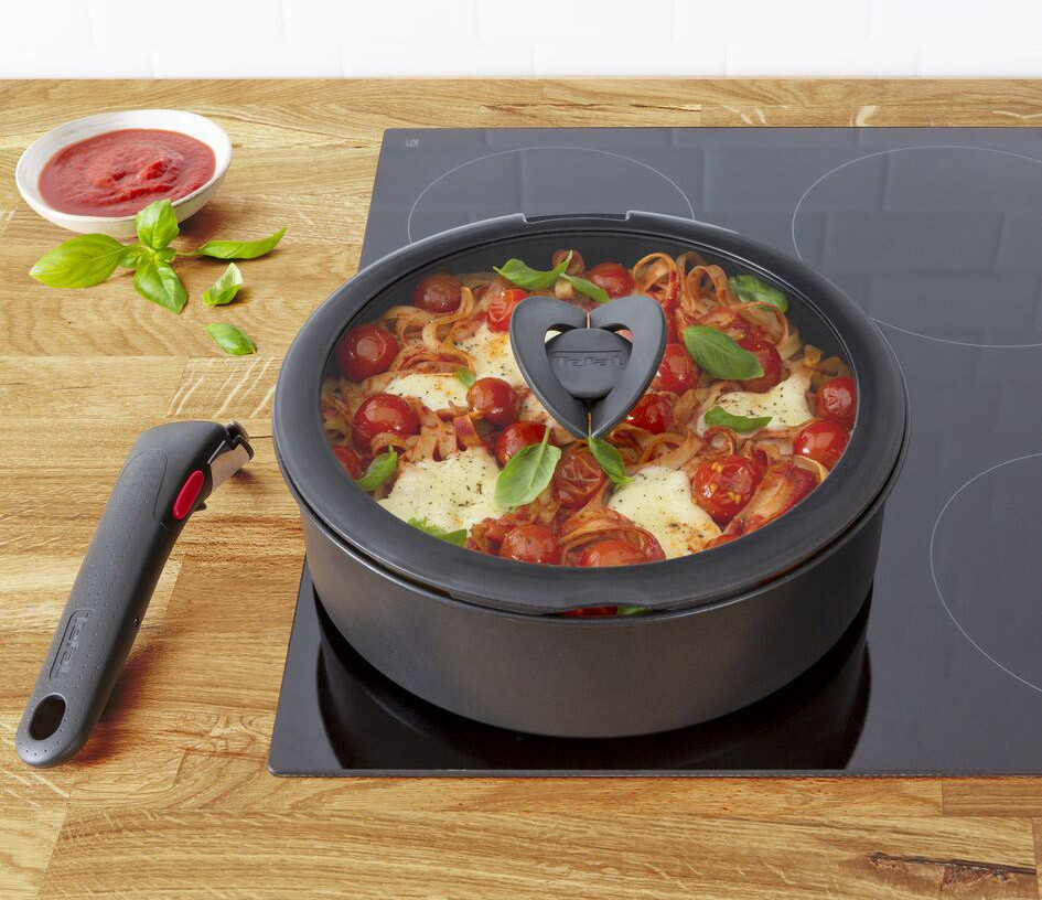 Набір скляних кришок Tefal Ingenio 16/18/20 см (L9849053) ( прозорий, чорний ) Харьков - изображение 6