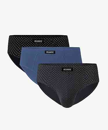 Труси чоловічі класика Atlantic 3MP-112 Синій, XL Київ