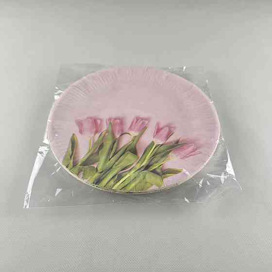 Тарелка бумажная 23см