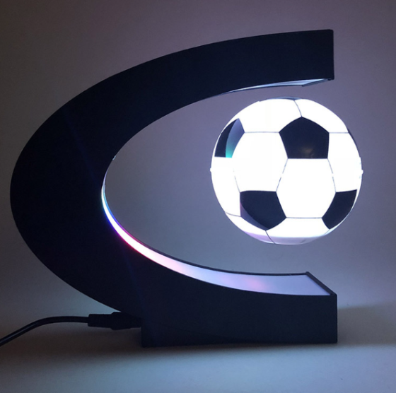 Левітуючий футбольний м'яч з LED-підсвіткою — левітрон, нічник, оригінальний подарунок фанату футболу Кременчук