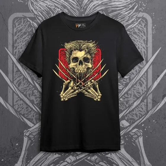 Футболка для підлітка хлопчика з принтом Росомаха Розмір 160 Anime10141 Дніпро