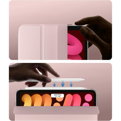 Чехол для планшета BeCover Tri Fold Hard Apple iPad Mini 7 2024 Pink (712454) Винница - изображение 4