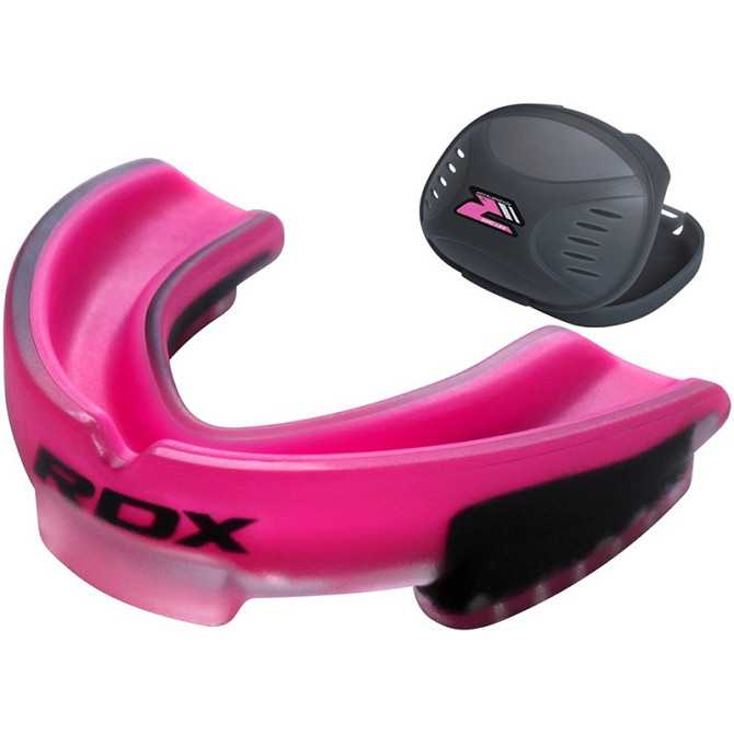 Капа боксерська RDX Gel 3D Elite Pink Каменское - изображение 1