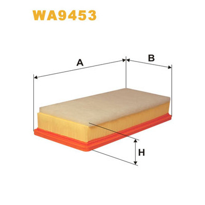 Повітряний фільтр для автомобіля Wixfiltron WA9453 Вінниця - фото 1