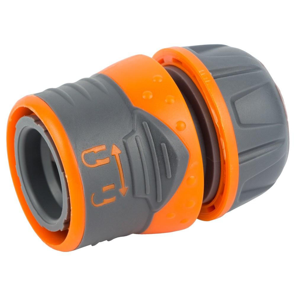 Конектор 1⁄2" швидкознімний для шланга 1⁄2" із замком (ABS+TPR) FLORA (5015464) Київ - фото 4