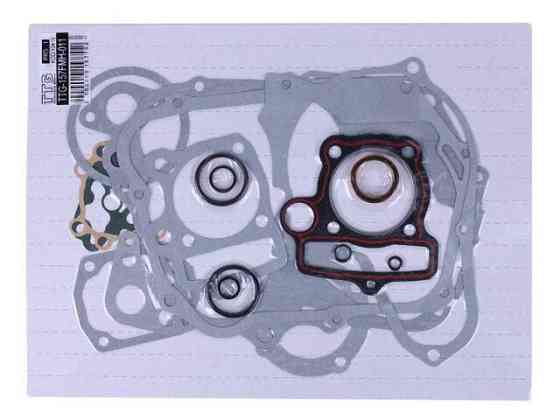 Прокладки двигуна  на мопед Альфа з бензиновим двигуном 125СС, к-т: 14 шт. Мукачево