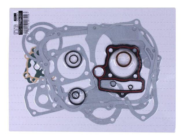 Прокладки двигуна  на мопед Альфа з бензиновим двигуном 125СС, к-т: 14 шт. Мукачево - фото 1