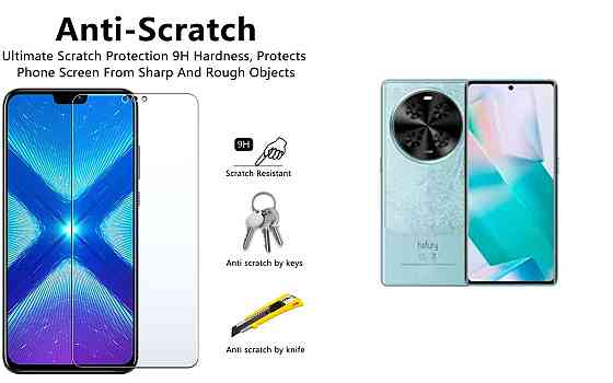 Защитное стекло NeoGlass для Cubot Hafury Meet, – ультрапрозрачное и устойчивое Киев