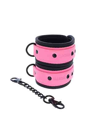 Поножи светящиеся в темноте Taboom Ankle Cuffs, розовые Sex Aura Киев