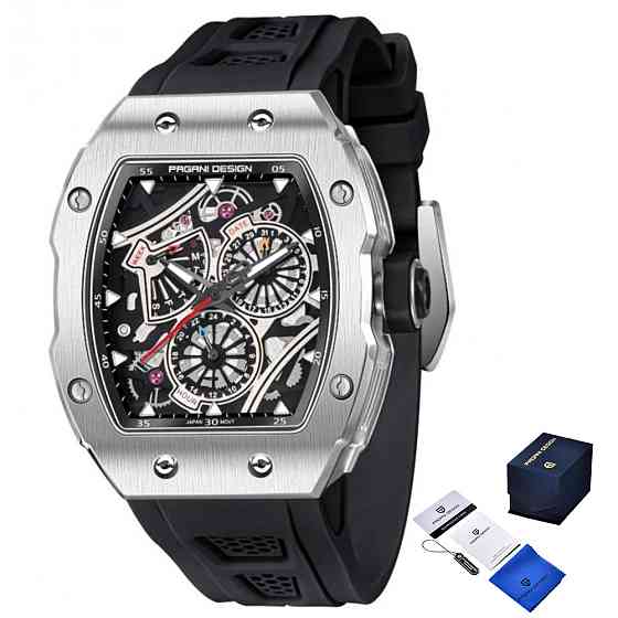 Pagani Design PD-YS012 Silver-Black SBR Київ