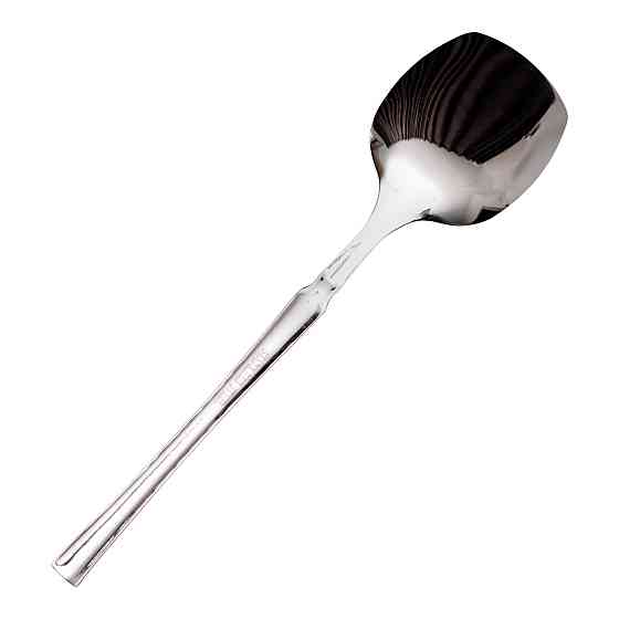 Ложка сервірувальна з нержавіючої сталі 25,5×6 (см) велика ложка для подачі страв HP-8-48 Коломия