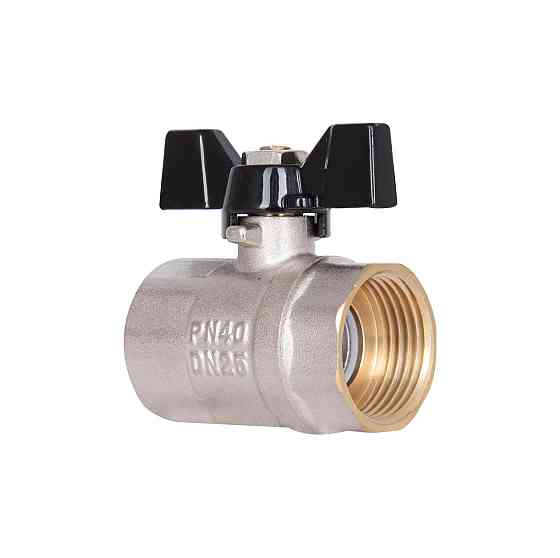 Кран кульовий Thermo Alliance Base 1" ВР для води (метелик) SD602W25 Київ