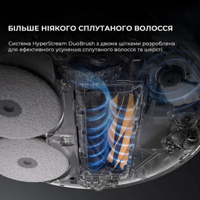 Пилосос Dreame Bot L50 Pro Ultra White (RLL84CE) Вінниця - фото 9