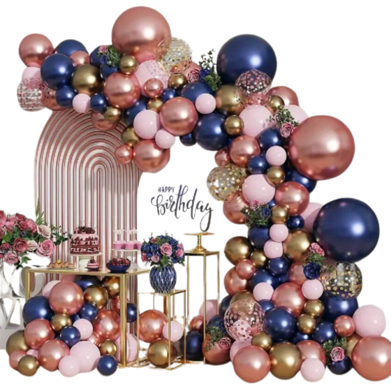 Набір повітряних куль, латексні, прикраса для торжества: дня народження, весілля, вечірки Кам'янець-Подільський