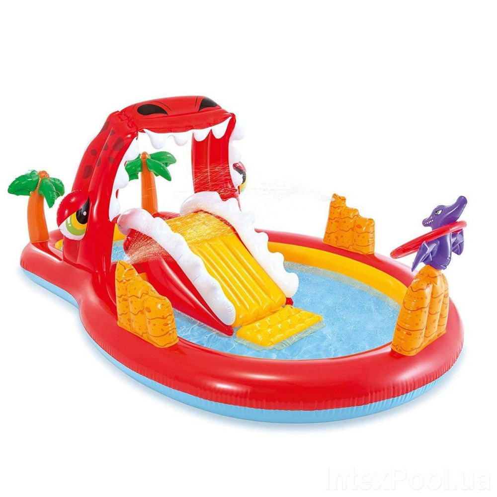 Надувной бассйен с горкой intex 57160 игровой центр 259* 165 см. Киев - изображение 3