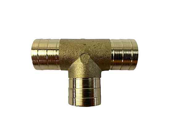 Перехідник шлангів обігрівача (D 20х20х20) латунь (трійник) Мукачево