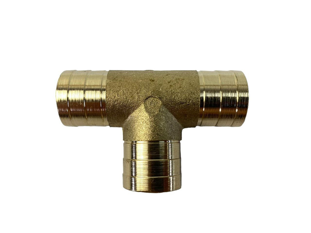 Перехідник шлангів обігрівача (D 20х20х20) латунь (трійник) Мукачево - фото 1