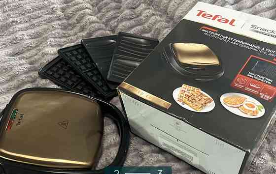 Вафельница- мультимейкер 2в1 Tefal Coppertinto SW341G10 Киев