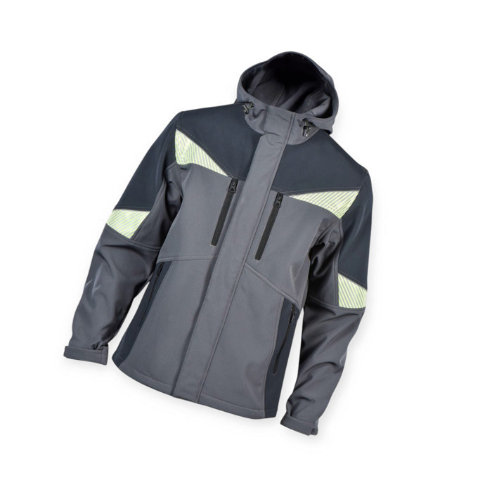 Куртка з капюшоном утеплена Kingston від вітру, дощу -10°С L поліестер, поляр. фліс, 4 карм Мукачево - фото 1