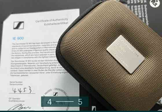 Наушники Sennheiser IE 900 Киев