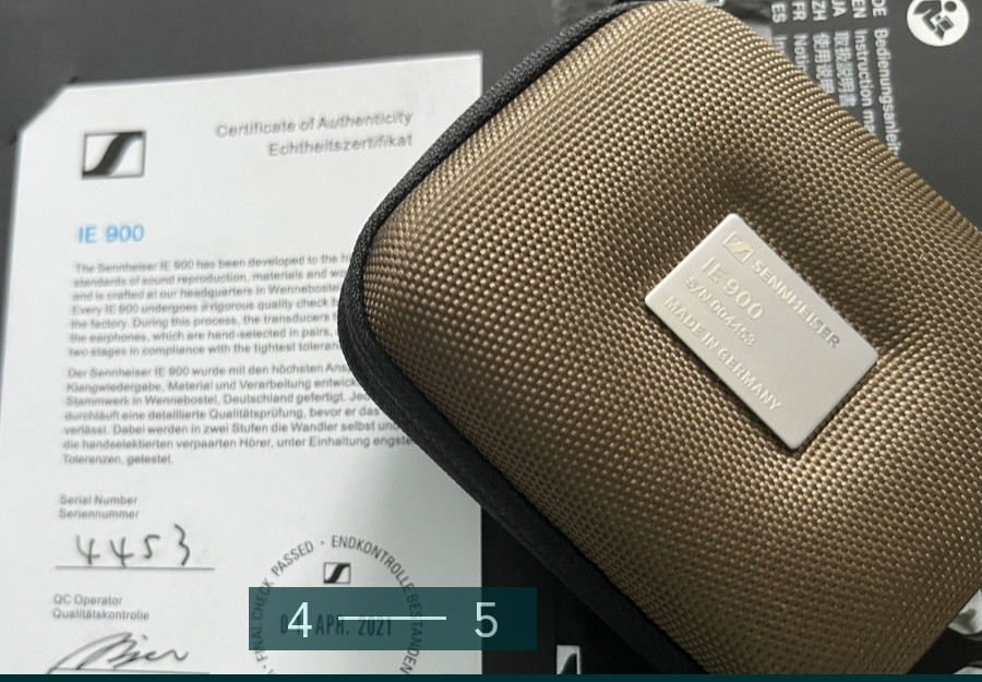 Наушники Sennheiser IE 900 Київ - фото 2