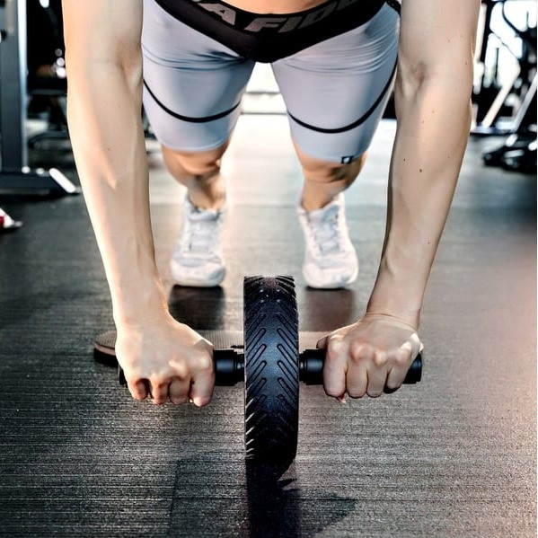 Колесо для преса PowerPlay PP-4344 AB Wheel Pro Чорне Кам'янське - фото 8