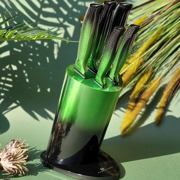 Набір ножів для кухарів, Набір кухонних ножів преміум хороших якісних кухонних BS-49 Івано-Франківськ - фото 1