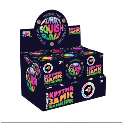 Антистрес Monster Gum Крутий заміс - Пухнастик 6 см (38582) Вінниця - фото 3