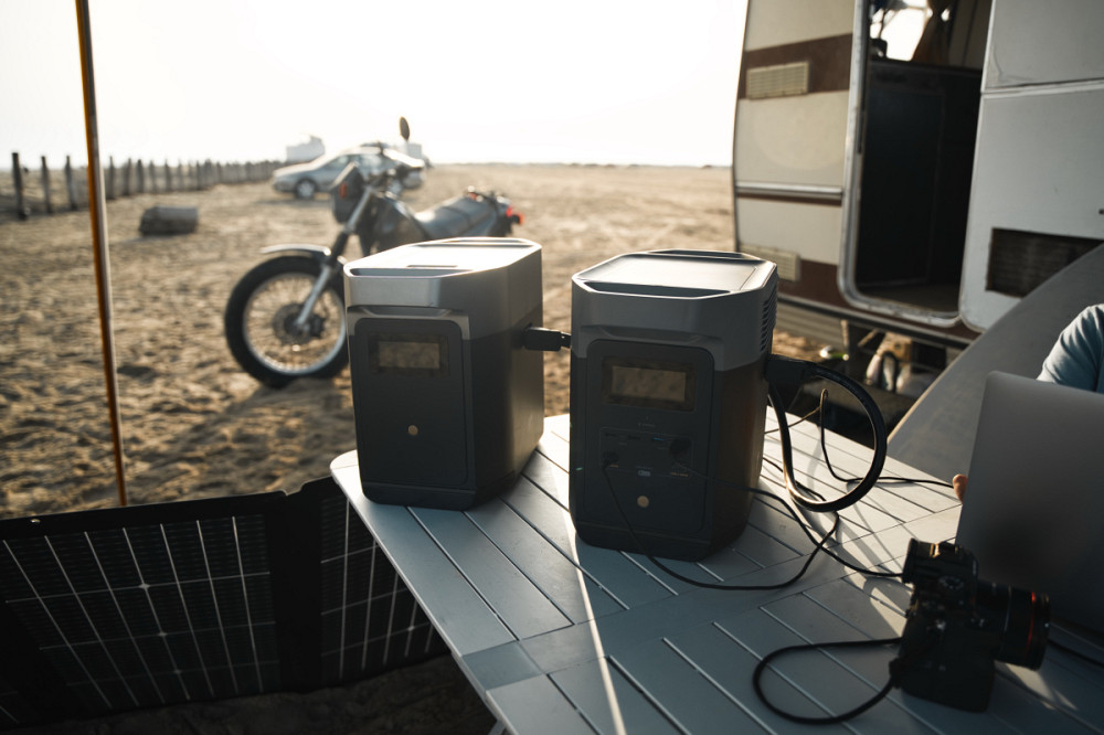 Портативна зарядна станція EcoFlow Delta 2 1024 Вт·год, інвертор, 1800 Вт, LiFePO4 акумулятор, живлення для дому, кемпінгу, офісу Николаев - изображение 6