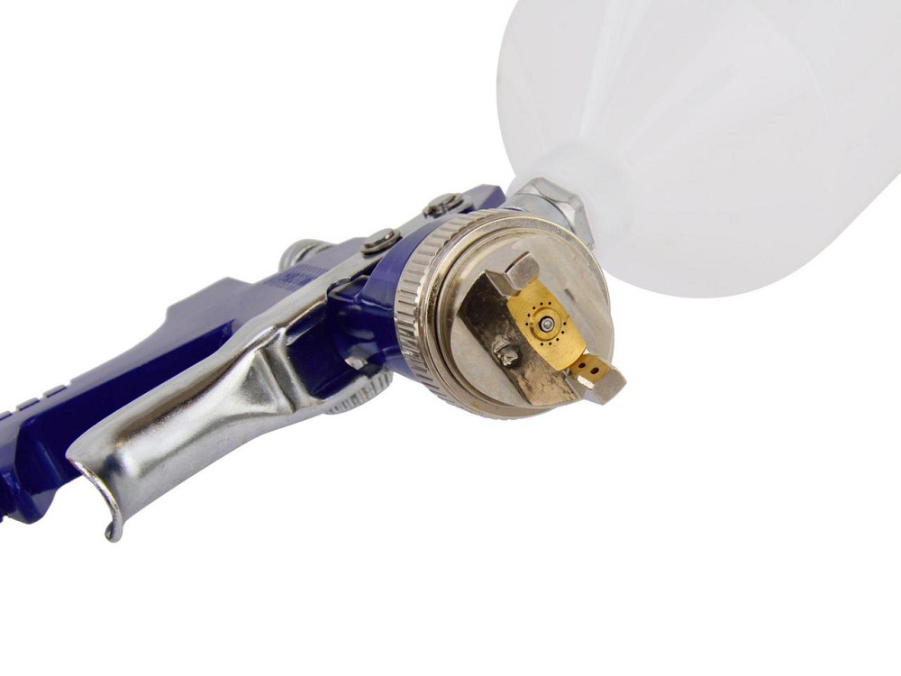 Пульверизатор з редуктором професійний HVLP 1.4 мм, бачок 600 мл пластмасовий Киев - изображение 3