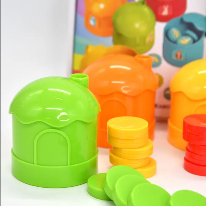 Настільна гра 4FUN Game Club Колірленд 20 карток 5 боксів-будиночків (56703) Чернігів - фото 2