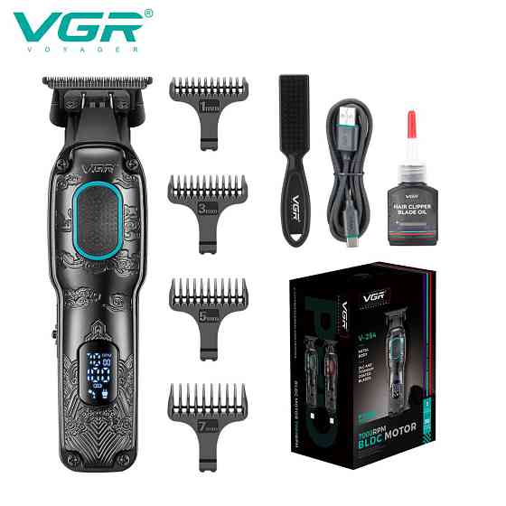 Електрична машинка для стрижки потужна VGR V-254, Професійна машинка для стрижки волосся на акумуляторі WQ-86 Івано-Франківськ