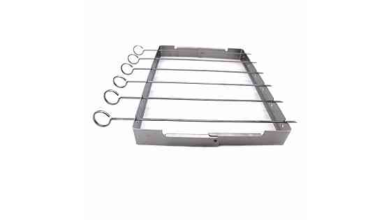 Набор шампуров с подставкой 6 шт нержавеющая сталь GRILLI 777303 Код: 012512 Ровно