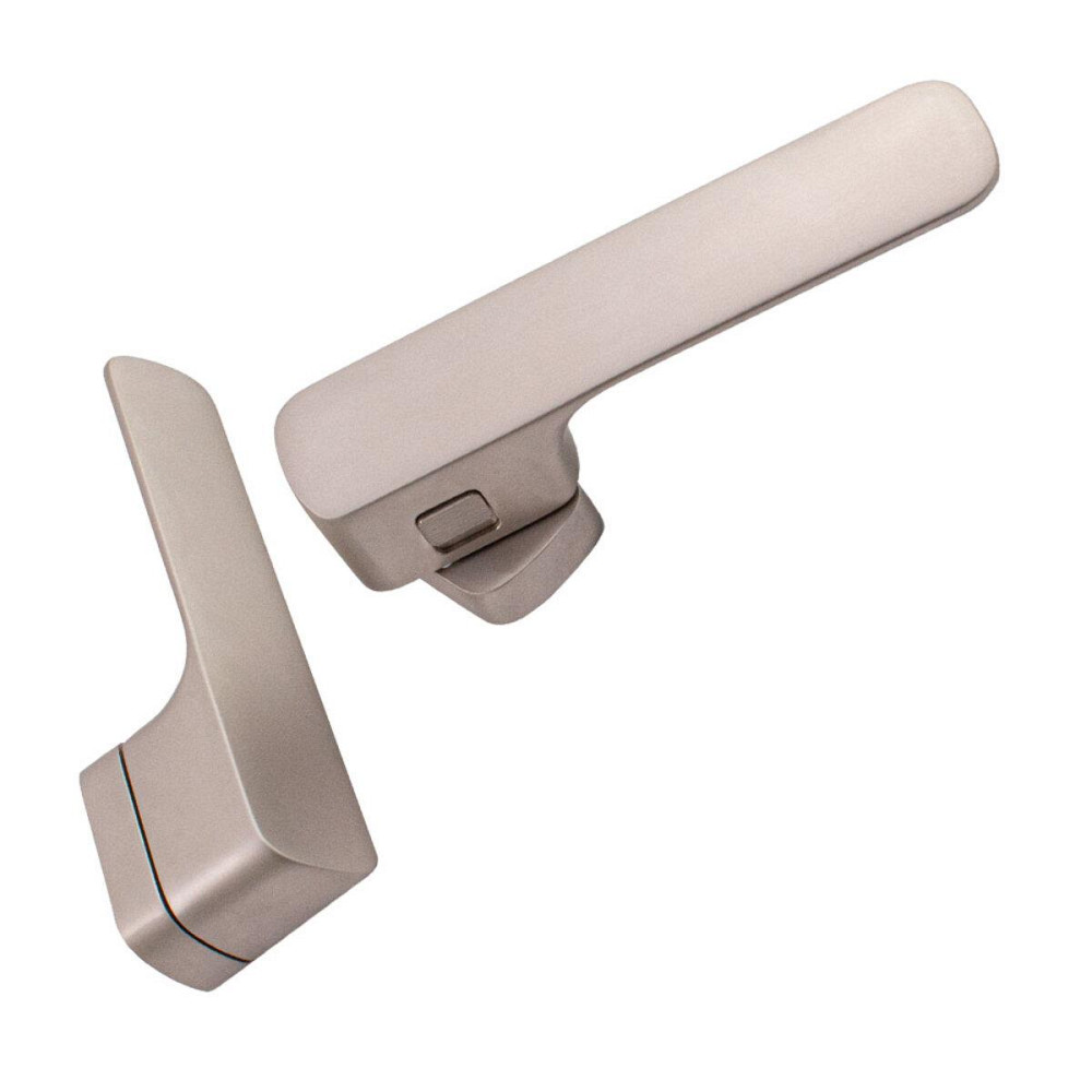 Дверная ручка на розетке M&T Minimal2.0 147452 Left SNi никель матовый, в комплекте с WC Киев - изображение 2