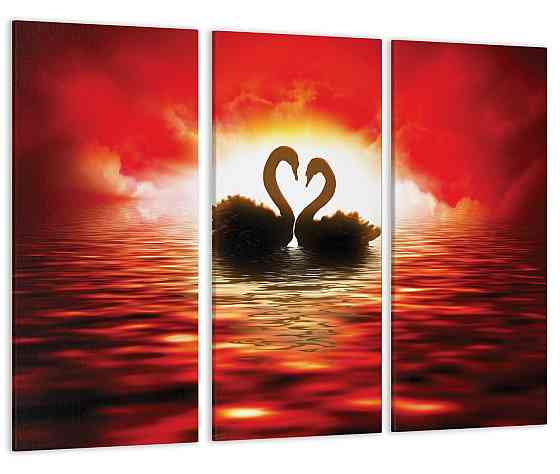 Модульна картина Лебеді Art-122_XXL Київ