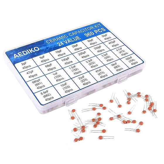 Керамічні конденсатори 960шт для високочастотної розв'язки Київ