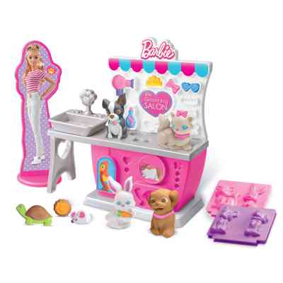 Набор для творчества Cra-Z-Art Barbie Тісто для ліплення , Зоомагазин з формами, набір 10од (34041CRA) Винница