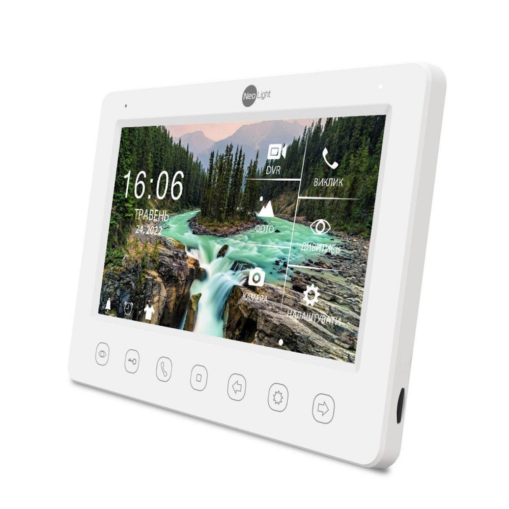 Комплект видеодомофона NeoLight KAPPA+ HD и панель вызова SOLO FHD Graphite Киев - изображение 8