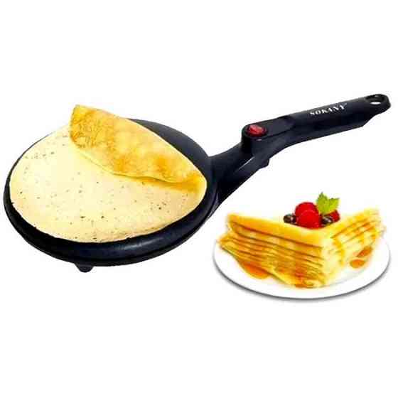 Блинница электрическая CREPE MAKER. Цвет: черный SR-54 Львов