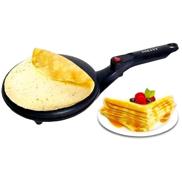 Блинница электрическая CREPE MAKER. Цвет: черный SR-54 Львов - изображение 6